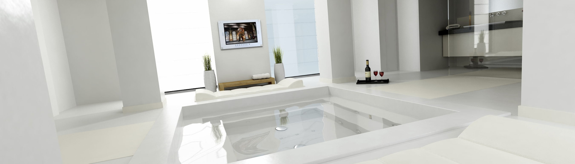 kuvasion smart bathroom tv