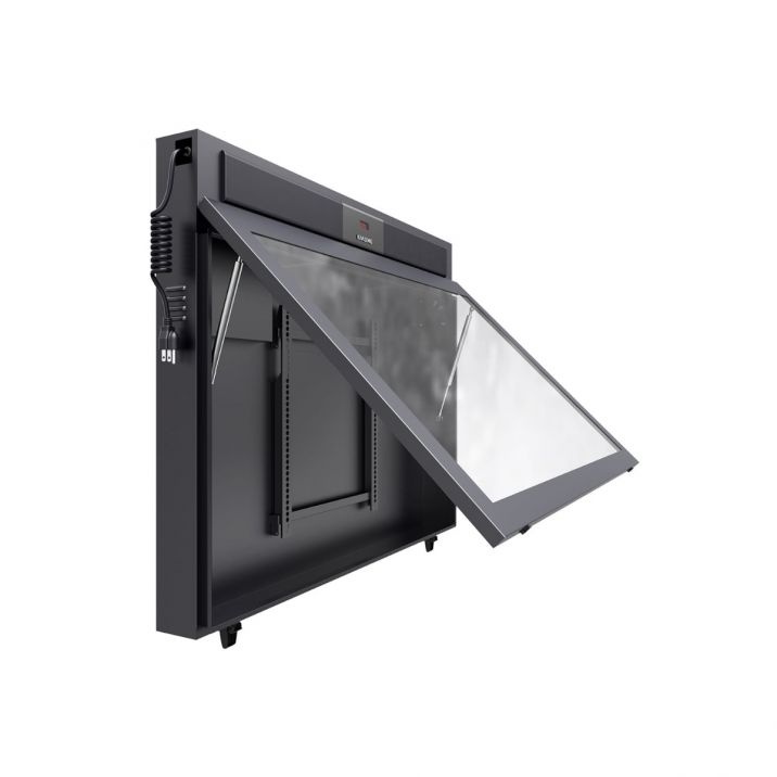 KUVASONG Waterproof Outdoor TV Enclosure with 80W Built in