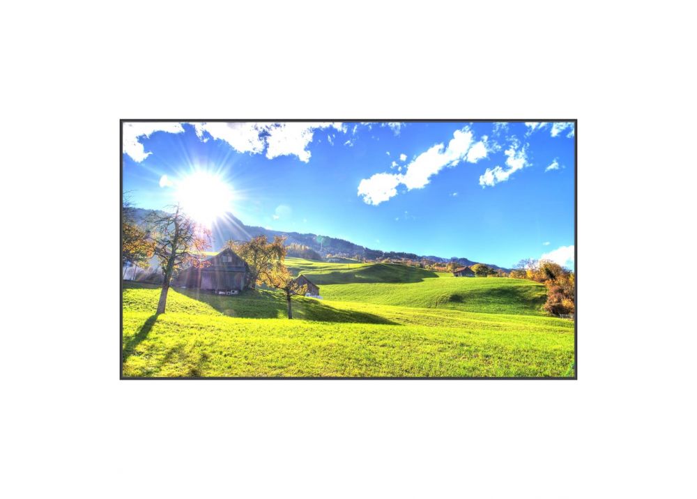 KUVASION 49 Inches Sun Readable Smart Outdoor TV, 1500 Nits Outdoor Television, 4K UHD HDR, WIFI, RJ45, Digital TV Tuner, HDMIx3, USB, Optical Out